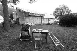 Architekt Marius Stadler Eichstaett. Mein Buero im Freien